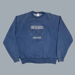 Vintage Sawyer Brown Outskirts of Town Crewneck Sweatshirt Men’s Size XL Band